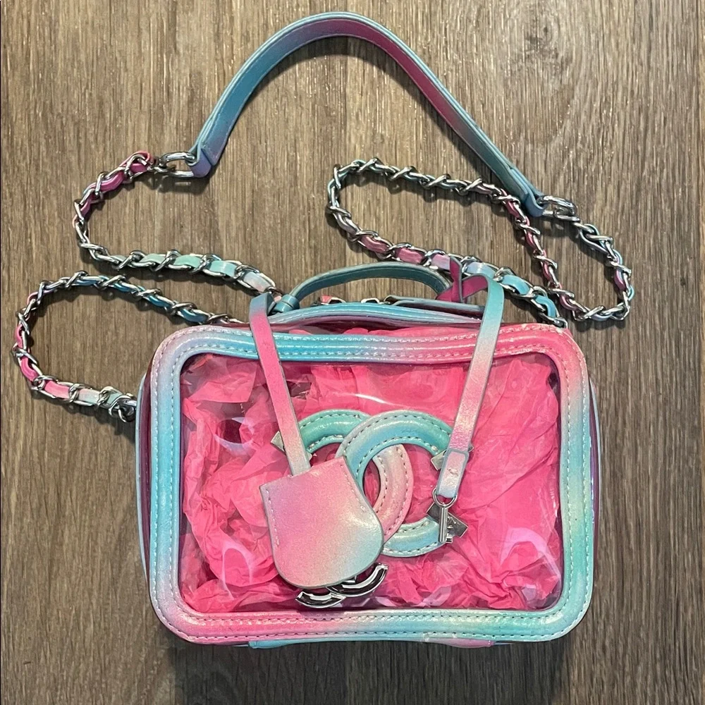 Colorful Transparent Crossbody Bag - Picture 1 of 10